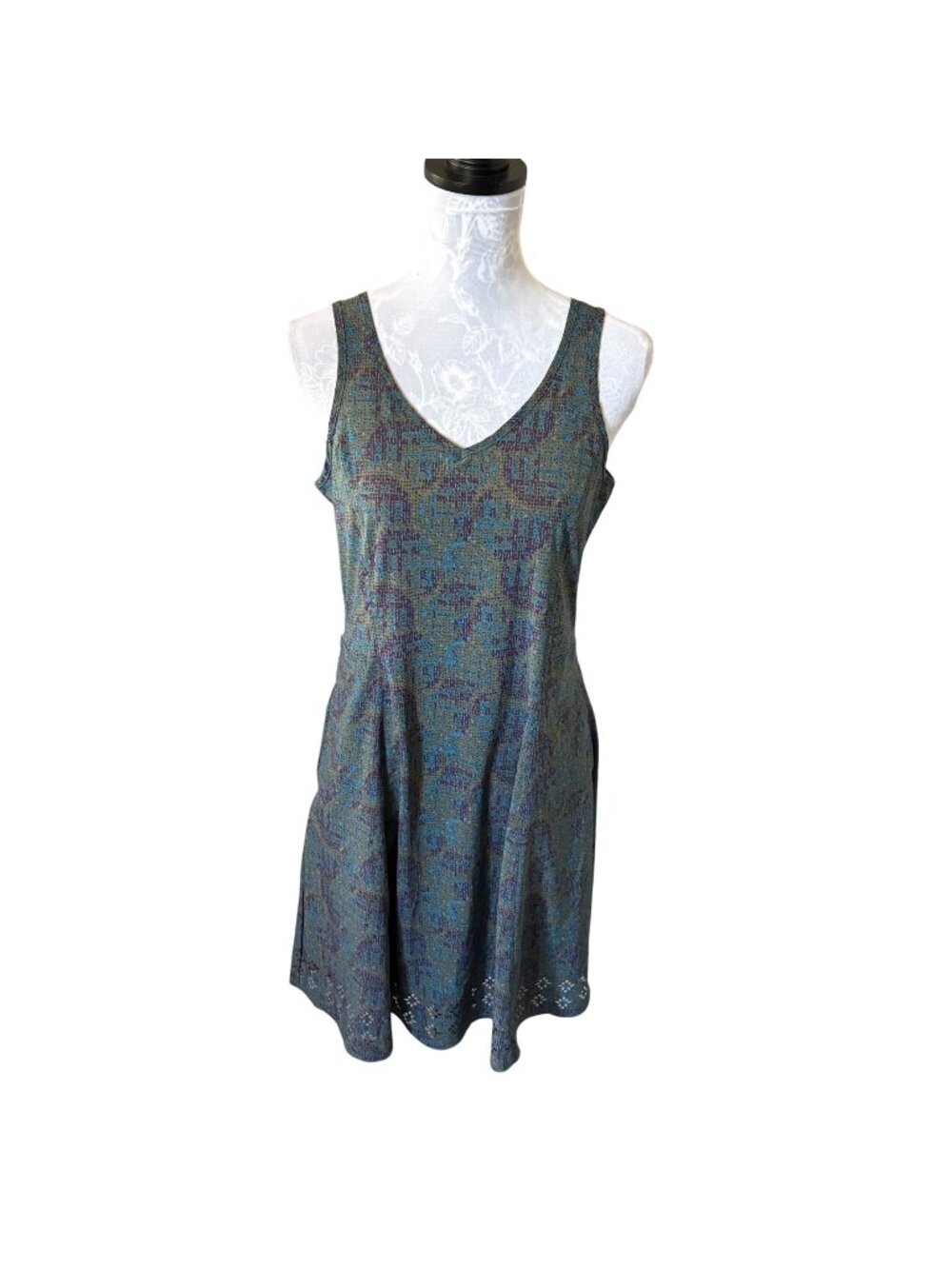 Toad and Co Crusher Dress Shasta Texture Print Small NWT